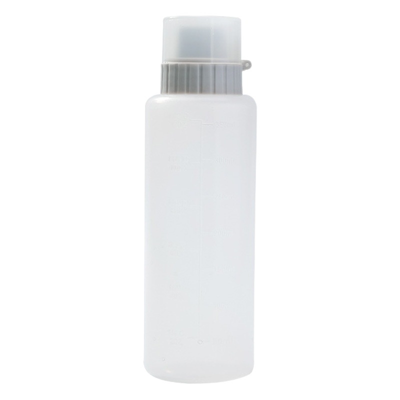 495 Household Squeeze Bottle Transparent Plastic Tomato Salad Dressing Squeeze Bottle with Lid 5-Hole Large Diameter Seasoning Bottle