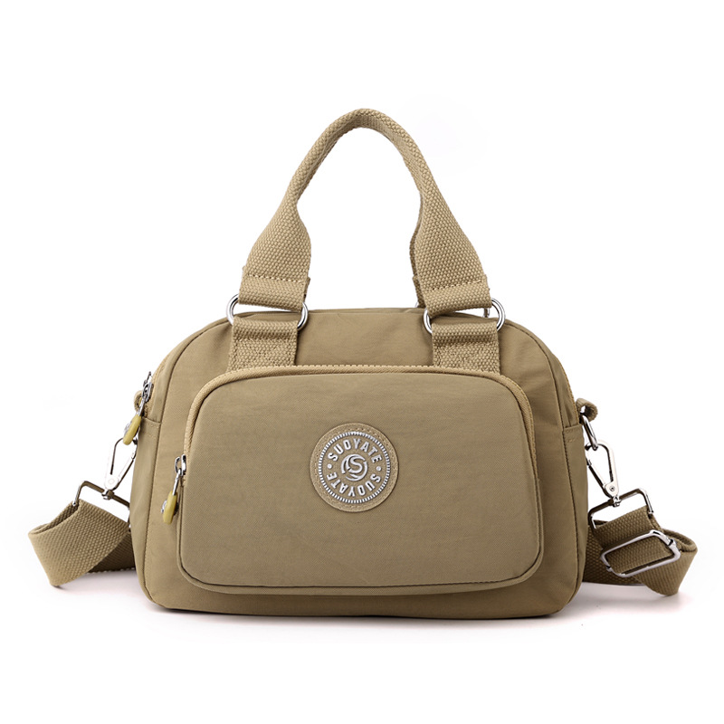 Picture of Lightweight waterproof nylon cloth bag casual messenger bag new versatile small square bag trendy women's shopping handbag
