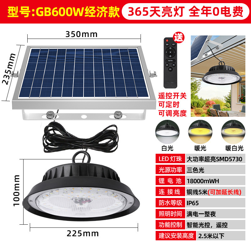 Picture of Solar Light Outdoor Chandelier Garden Light Household Super Bright Outdoor Waterproof Garden Balcony Door Lighting Wall Lamp