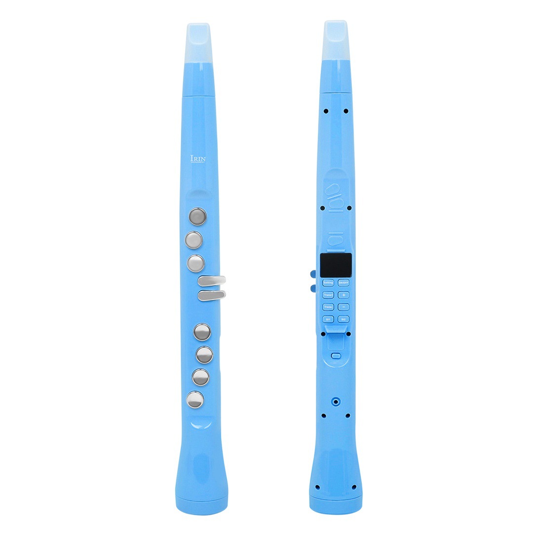 IRIN Electric Blow Tube Bluetooth Electric Saxophone LED Display Electronic Flute Children Adult Wind Instrument Suona