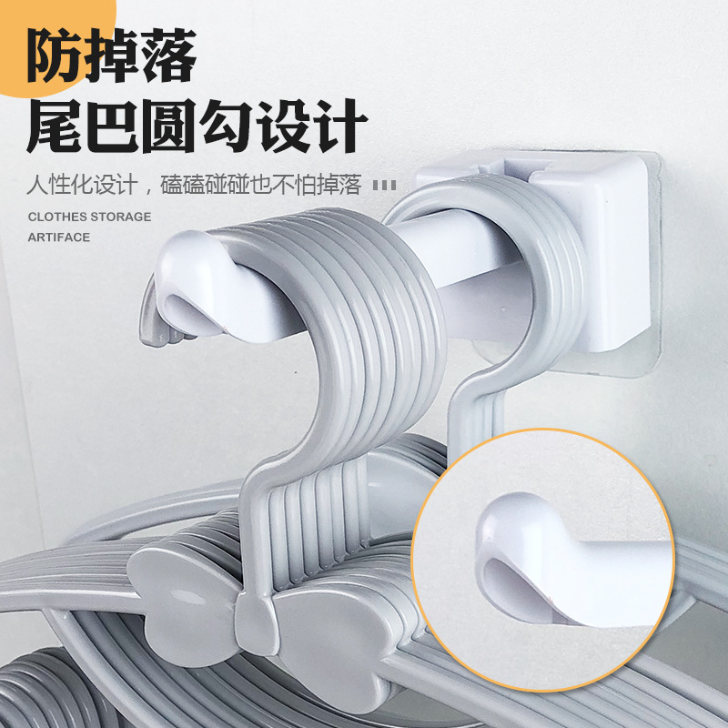 Picture of Large-Capacity Simple Clothes Rack Storage Organizer Balcony Wardrobe Storage Rack Punch-Free Foldable Household Organizing Clothes Rack