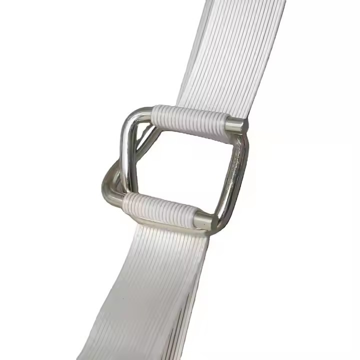 Picture of 32mm heavy-duty flexible polyester fiber packing belt logistics packaging manual strapping belt