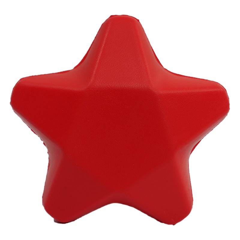 Pu Five-Pointed Star Toy Stress Relief Ball Vent Ball Grip Ball Cross-Border Hot-Selling Foam Sponge Star Creative Stress Relief