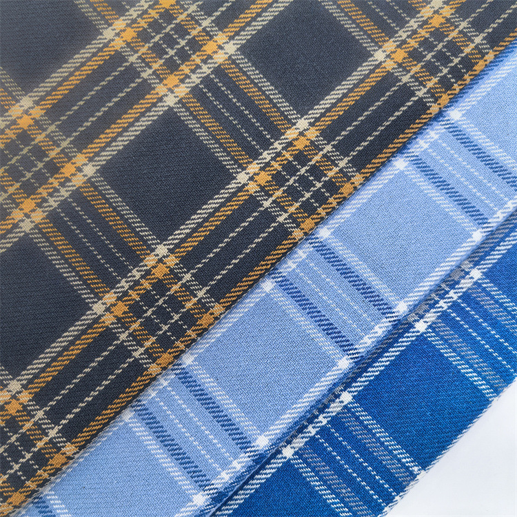 Pure cotton thickened twill plaid double-layer fabric, autumn/winter fashion jacket, sweatshirt patchwork, children's fabric, new in stock