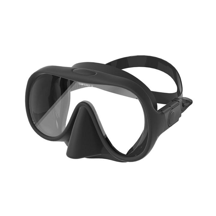Picture of Manufacturers in stock large frame anti-fog diving mask scratch-resistant single lens liquid silicone edge diving goggles can cross border