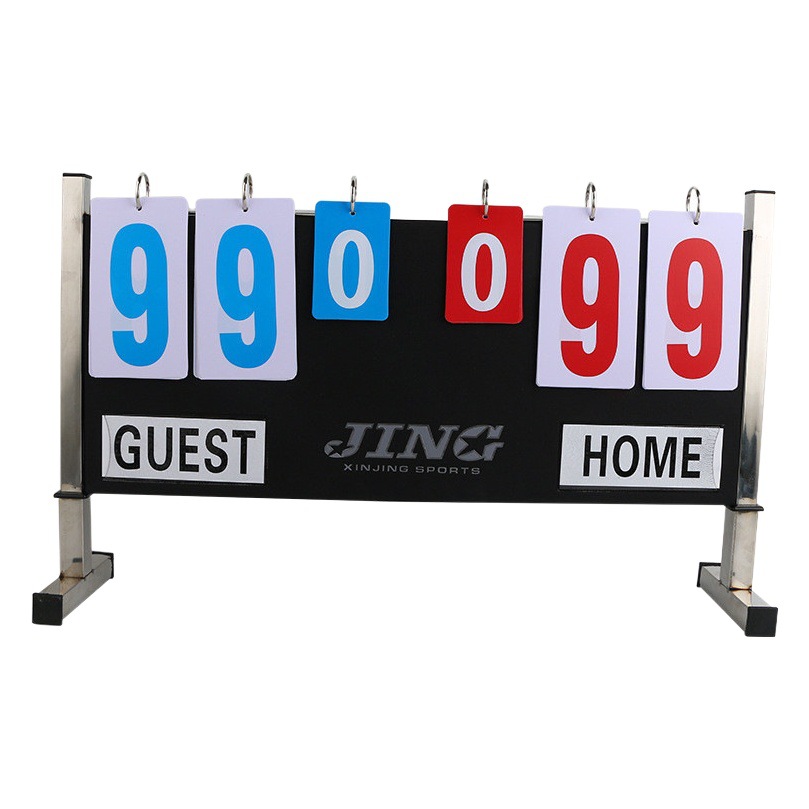 Basketball Scoreboard Scoreboard Flip Card Game Flip Card Scoreboard Table Tennis Counter Points Score Card