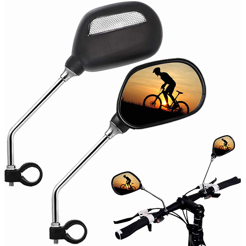 Electric Bicycle Rearview Mirror 360 degrees rotating bicycle reflector with reflector on the back [large quantity Congyou]]