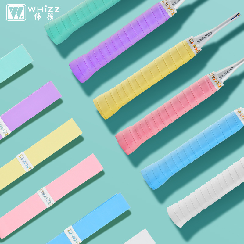 Weiqiang Badminton Racket Flat Hand Adhesive Wear-resistant Handle Wrap Sweat-absorbent Belt Ret Non-slip Milk Glue suit