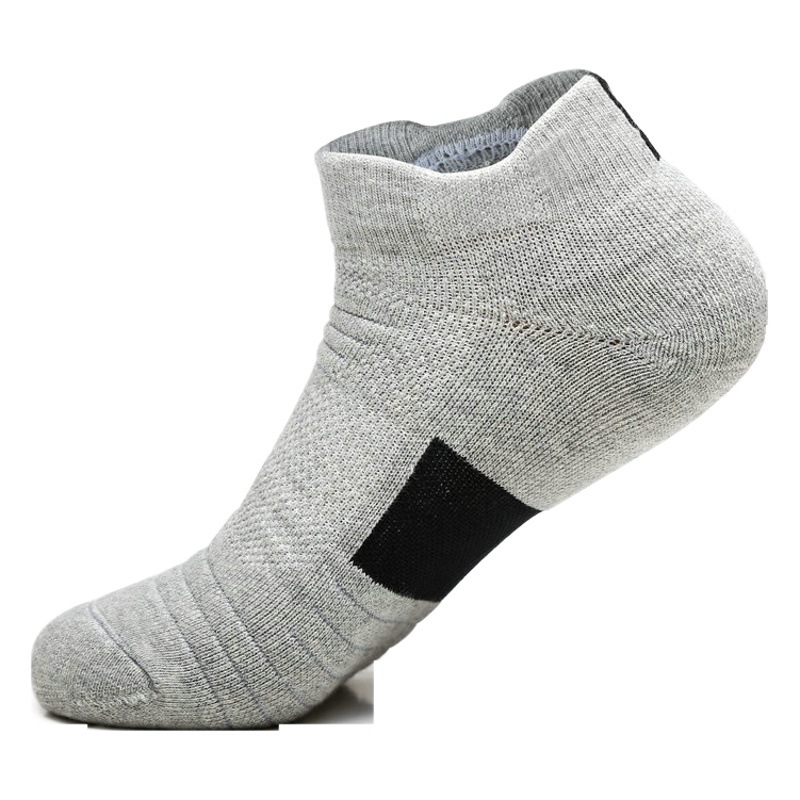 Summer Basketball Socks Mid-Tube and Short-Tube Practical Training Elite Men's Running Outdoor Professional Sports Towel Bottom