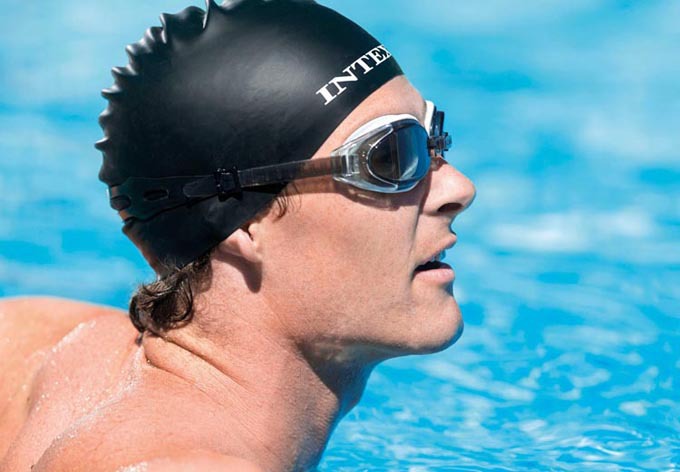 Picture of Original genuine "INTEX adult sports goggles diving swimming glasses waterproof goggles three-color 55685