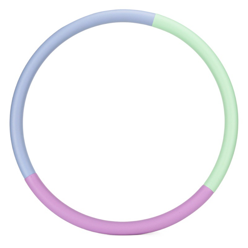 Children's Hula Hoop Small Fresh Macaron Series 3-6-12 Years Old Kindergarten School Soft Sponge Hula Hoop Manufacturers