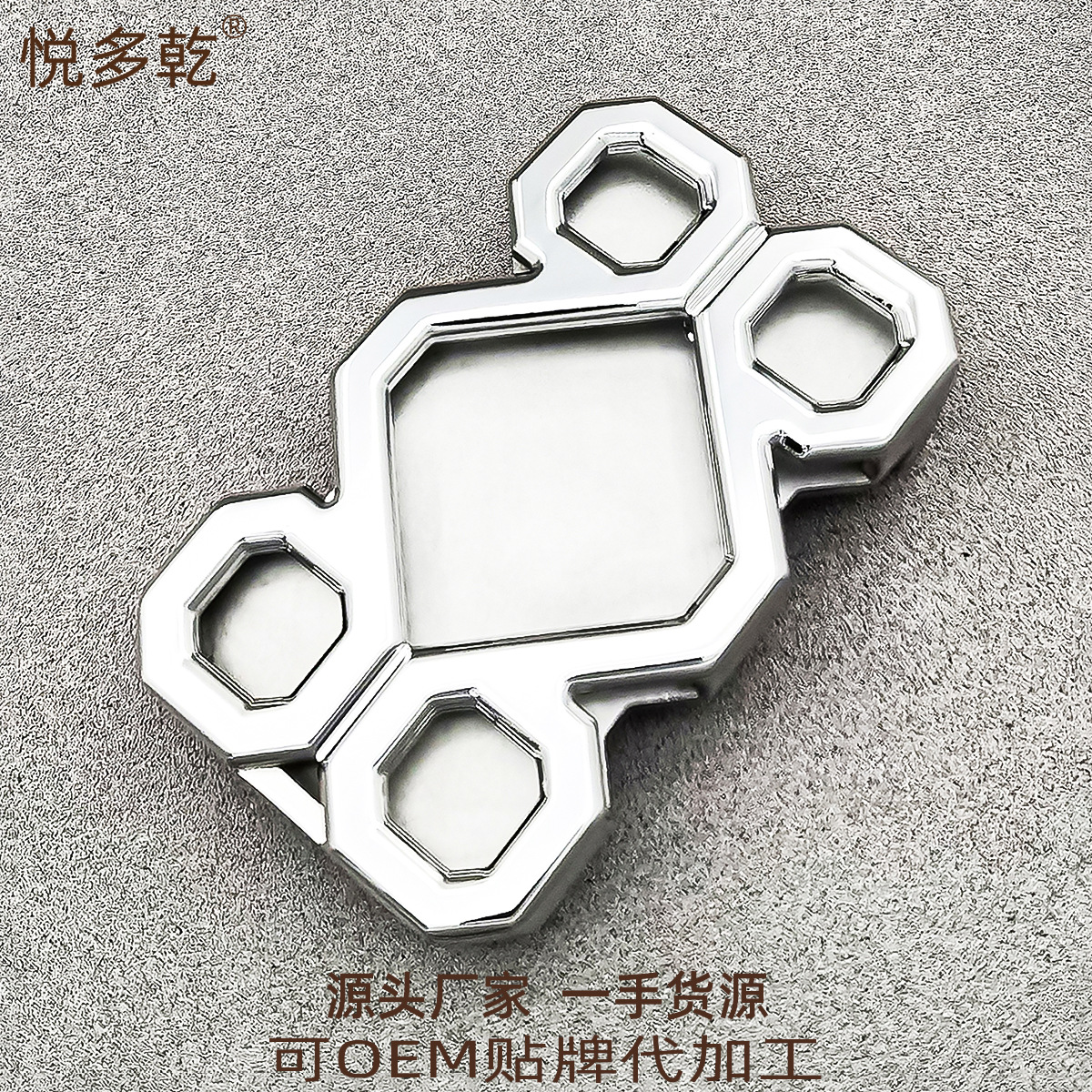 New fashion H men's inner wear smooth buckle 3.8 belt buckle 4.0cm belt 304 stainless steel accessories direct sales
