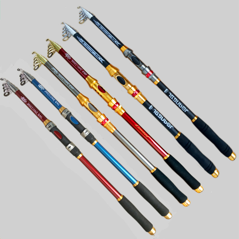 Fishing rod manufacturers supply sea rod fishing rod hard adjustable long-range fishing rod 3 M throwing rod fishing gear sea Rod suit combination wholesale