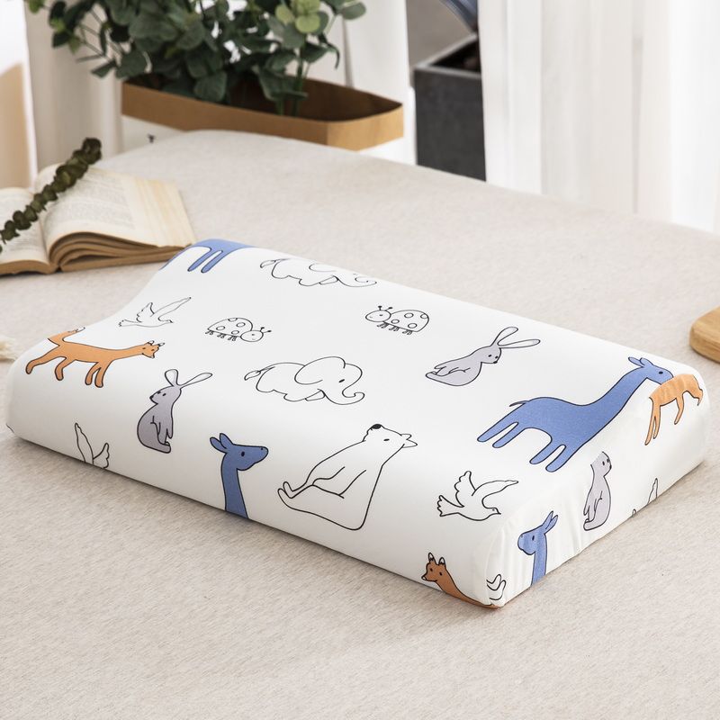 Picture of Cross-border cartoon shaped pillow children's pillow Class A slow rebound memory foam infant pillow newborn head baby pillow