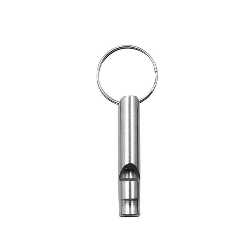 Picture of Aluminum alloy big small size whistle field survival whistle outdoor activities training whistle survival whistle metal whistle