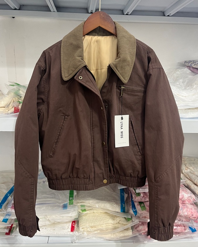 Picture of Cross-border foreign trade AliExpress explosions new foreign trade women's wholesale ZR in stock Maillard wear plus cotton jacket