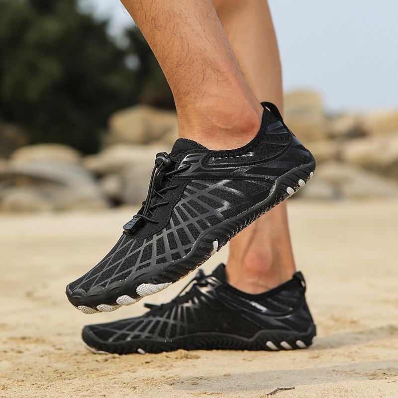 Picture of Outdoor Anti-Cut and Anti-Slip River Tracing Shoes for Couples, Beach Shoes, Quick-Drying Wading Shoes, Thick-Soled Swimming Shoes, Amphibious Shoes
