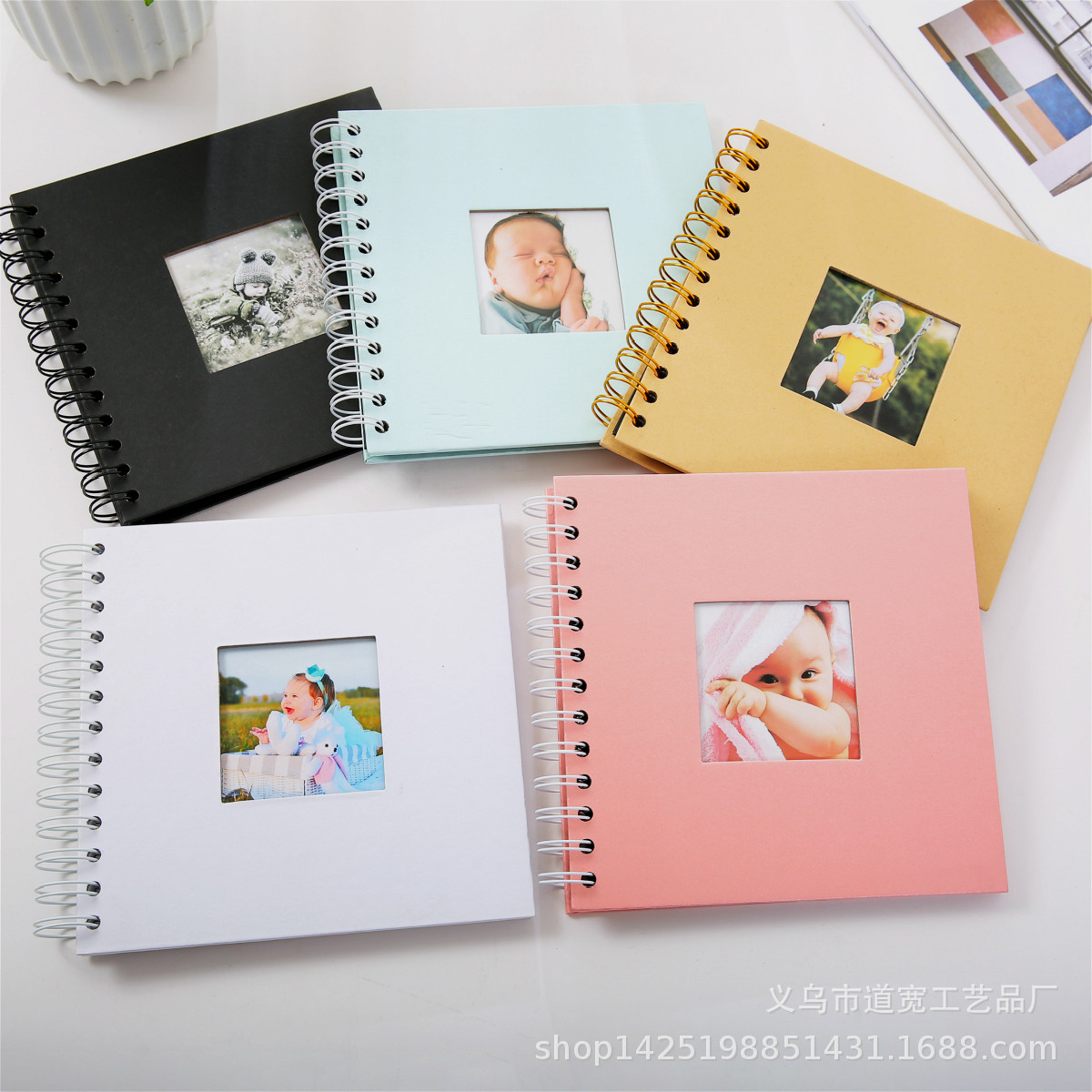 Picture of Baby Growth Album Kindergarten Graduation Album Children's Paper Album diy