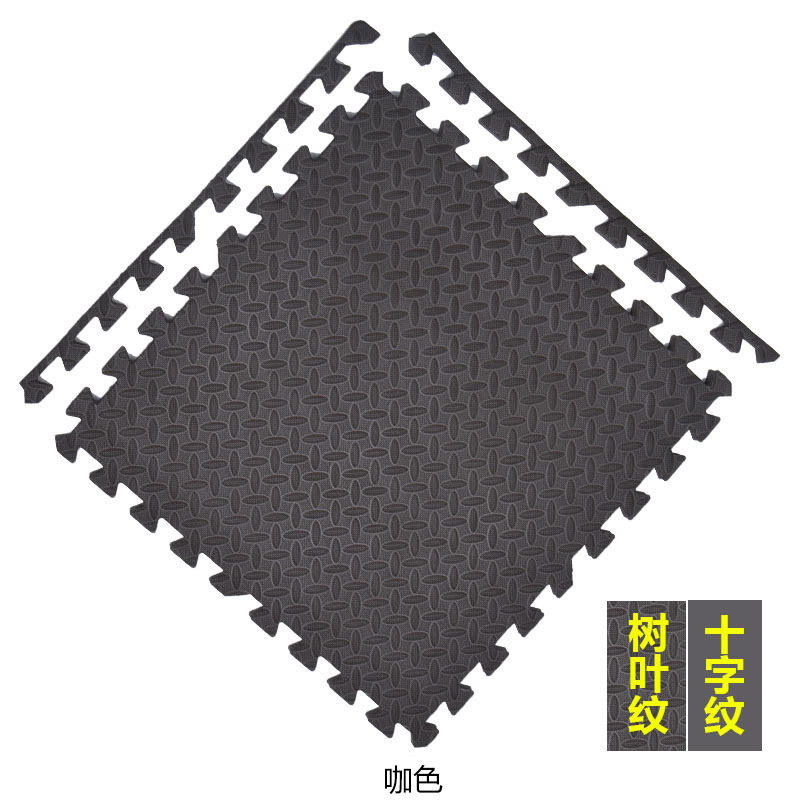 Picture of Foam Floor Mat Splicing Pure Color Soundproof Puzzle Living Room Dormitory 60 Thickeneded Kidsren's Large Floor Mat Baby Crawling Mat