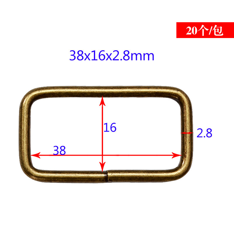Picture of Cross-border silver ancient shrapnel clip shrapnel gold clip handmade bag bag gold clip metal shrapnel wallet clip