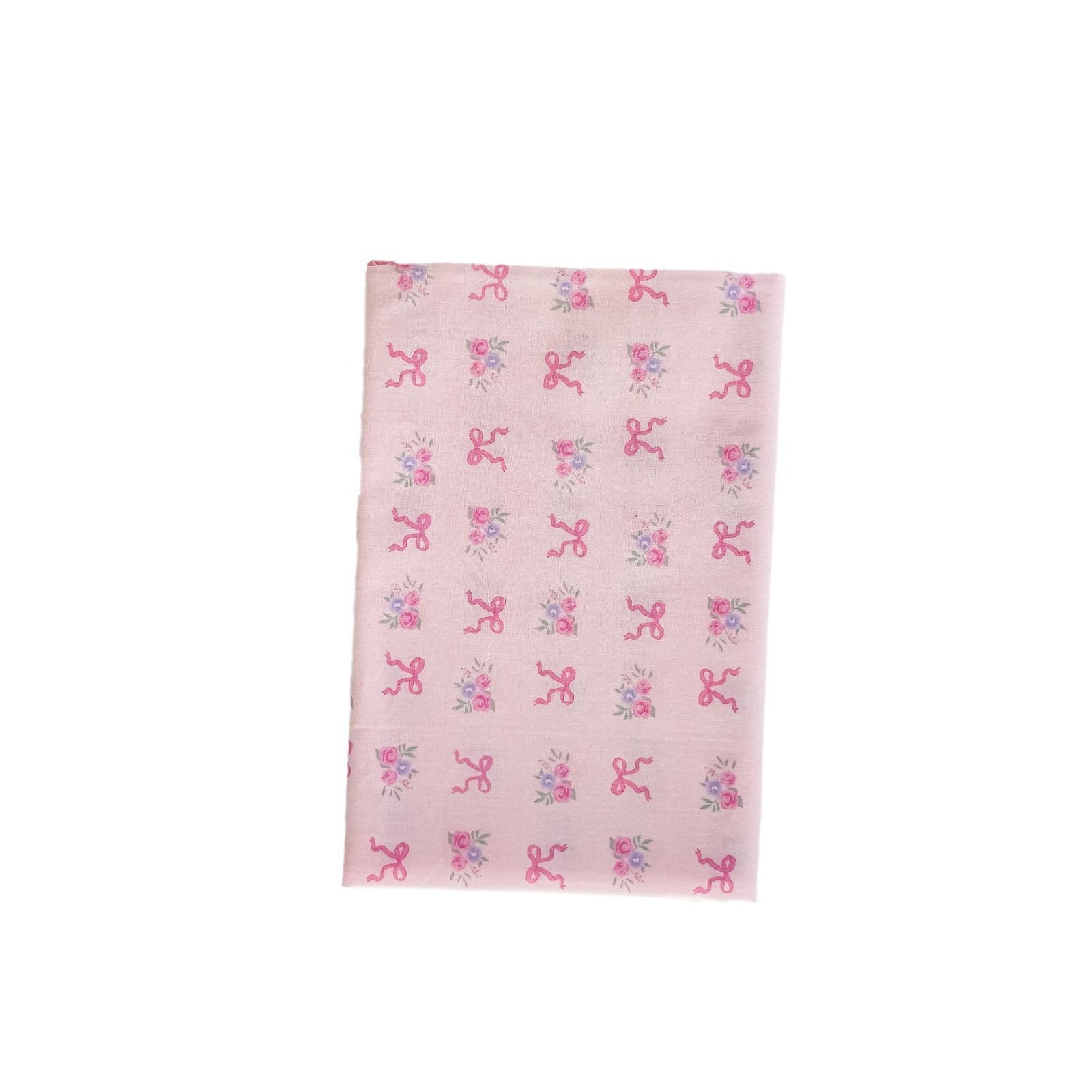 Picture of Cotton INS Wind Bow Floral Printed and Dyed Cloth Bags Children's Clothing dress Home Clothes Pajamas Clothing Fabric