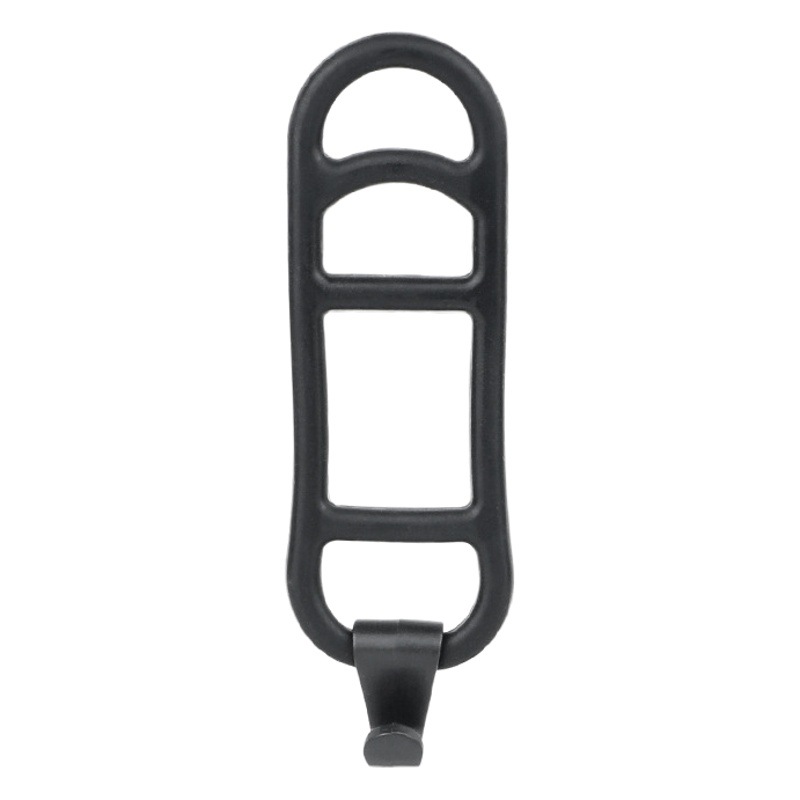Silicone strap rubber ring riding tail light seat pole S buckle fixed rubber band binding with bicycle headlight accessories