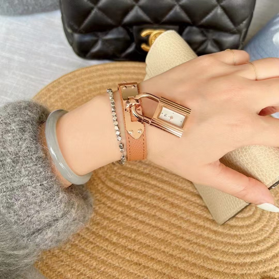 Picture of Tt Lock Dial Watch Women's Fashion Stylish 2025 New Style Accessible Luxury Niche Elegant Women's Watch Wholesale