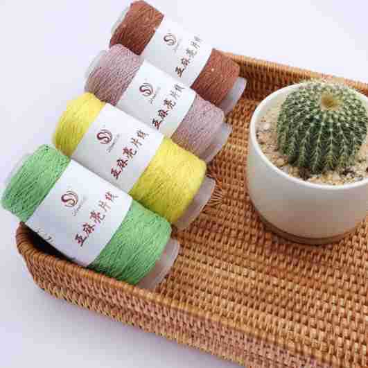 Wholesale Linen Yarn for DIY Hand Knitting, Fine Yarn for Machine Knitting, Hand Knitting, and Crochet