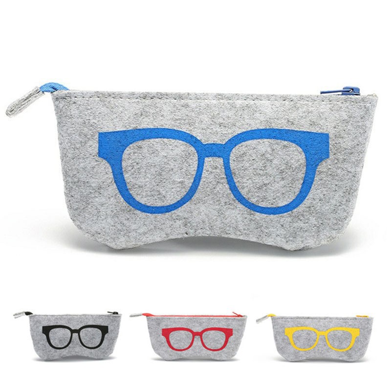 Picture of Cross-Border Felt Glasses Case Glasses Bag Sunglasses Storage Bag Felt Glasses Bag Glasses Storage Bag Customization