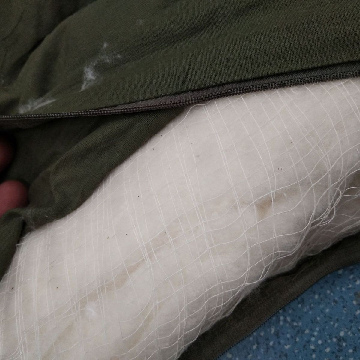 Picture of Big Sale Cotton Quilt Warm Thickeneded Quilt Military Green Military Training Quilt Student Dormitory Labor Protection Dormitory Single