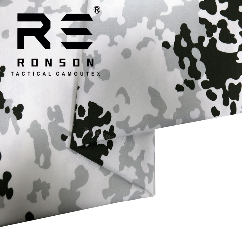 Picture of FLECTARN SNOW snow spot camouflage cloth cotton plaid tactical outdoor fashion clothing fabric