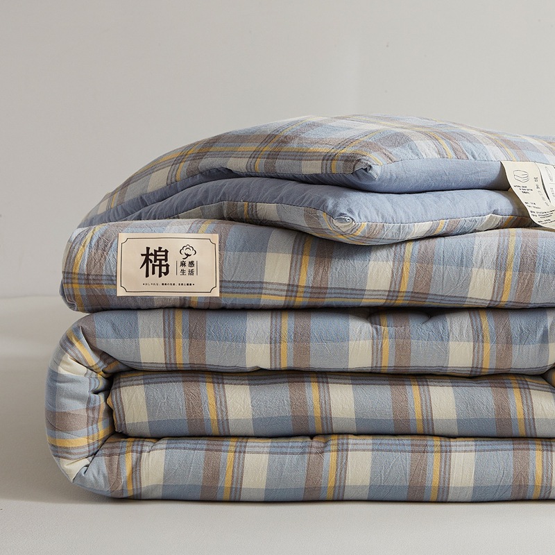 Xinjiang Pure Cotton Quilt, Winter Quilt, Thickeneded and Warm, Full Mattress, Bedding, Cotton Quilt Core, Complete Set