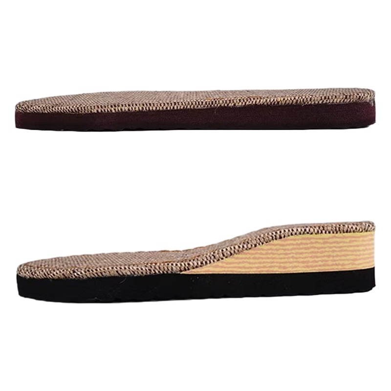 Ruziniu Summer Linen Sole Hand-woven Hook Slippers Sole Non-slip Wear-resistant Breathable Linen Sole
