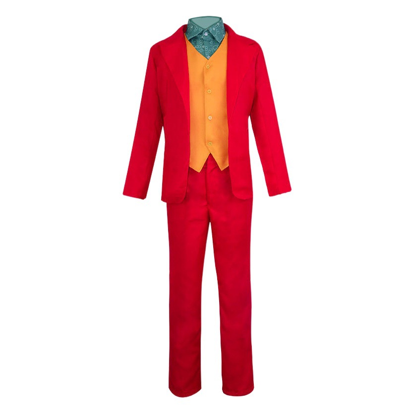 Halloween Costume Cos Clown Joker Jay Chun Phoenix Costume Stage Cosplay Cosplay Suit