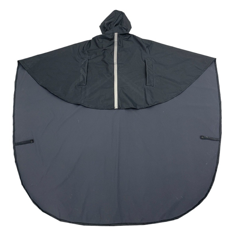 Factory Direct Supply Amazon Wheelchair Raincoat Polyester Disabled Raincoat Reflective Thickened Scooter Poncho for the Elderly