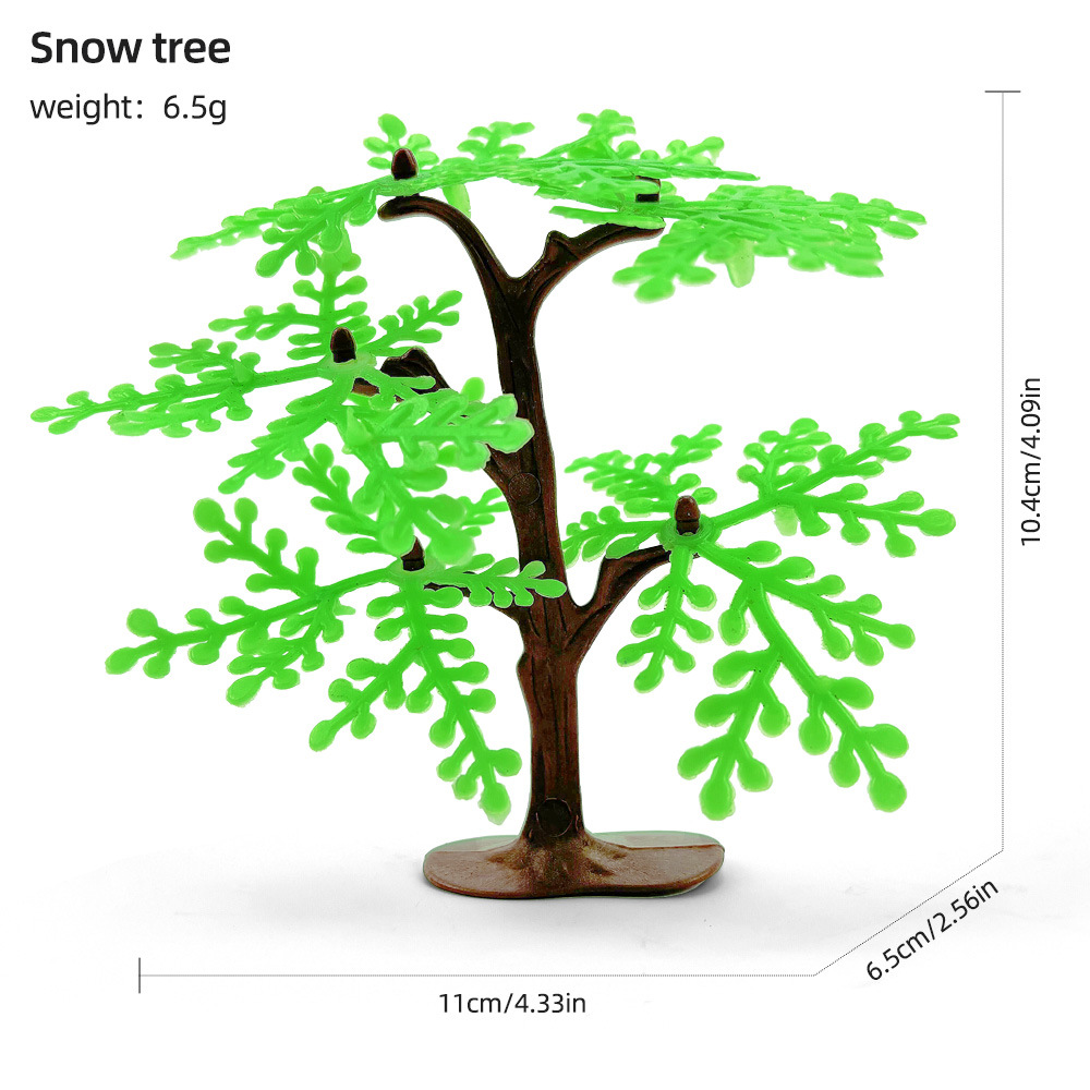 Picture of Dinosaur Animal Scene Ornaments Simulation Plant Tree Wood Volcano Stone Fence Dinosaur Egg Sand Plate Model Accessories