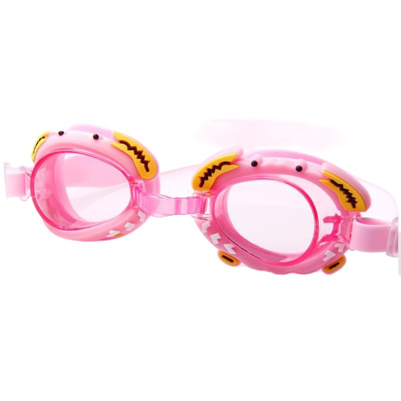 New Children's Swimming Goggles for Middle-Aged and Older Children, Boys and Girls, Swimming Goggles and Cap Set, Baby Anti-Fog and Waterproof Swimming Goggles