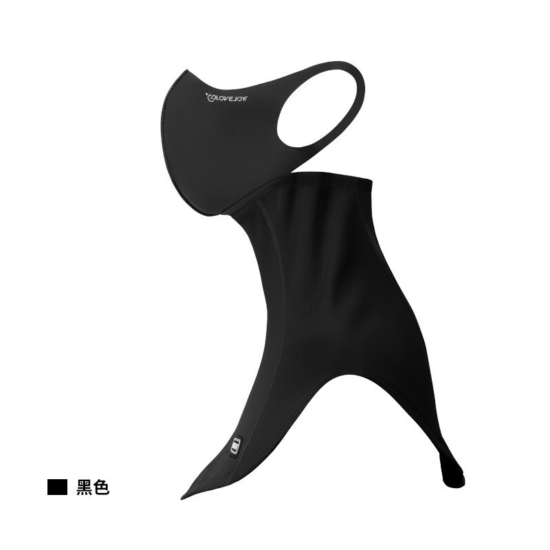 Picture of Winter new ski mask outdoor riding sports fleece-lined warm extended adjustable headband mask DTJ46
