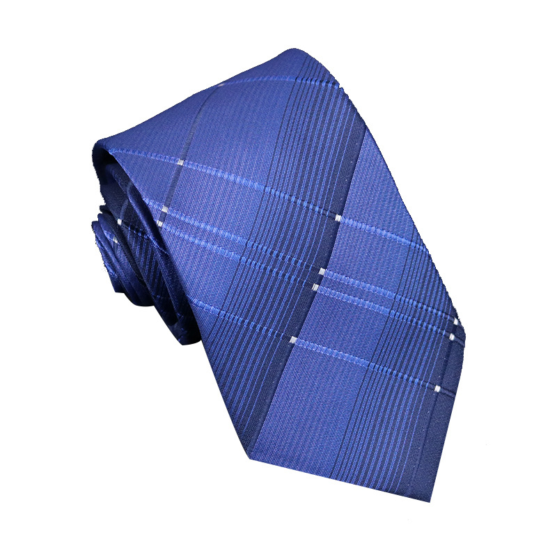 Picture of Men's Tie Business Shirt Stripesd Security Professional Formal Wear Wholesale Plus Logo Manufacturer 8cm Hand-Made