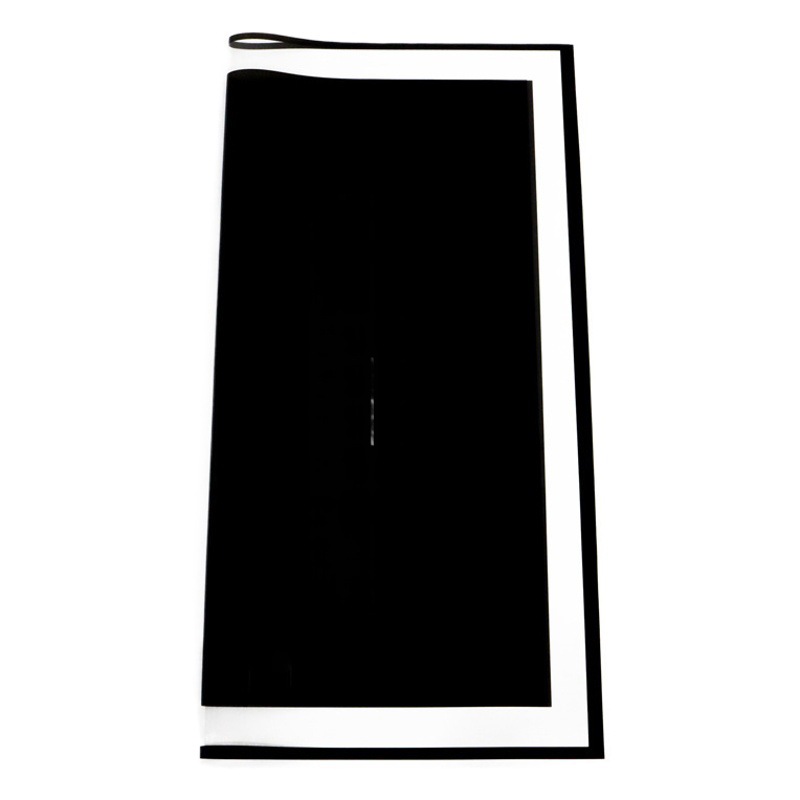 Border transparent simple frame OPP spot wholesale cellophane DIY floral bouquet flower wrapping paper waterproof flower wrapping paper