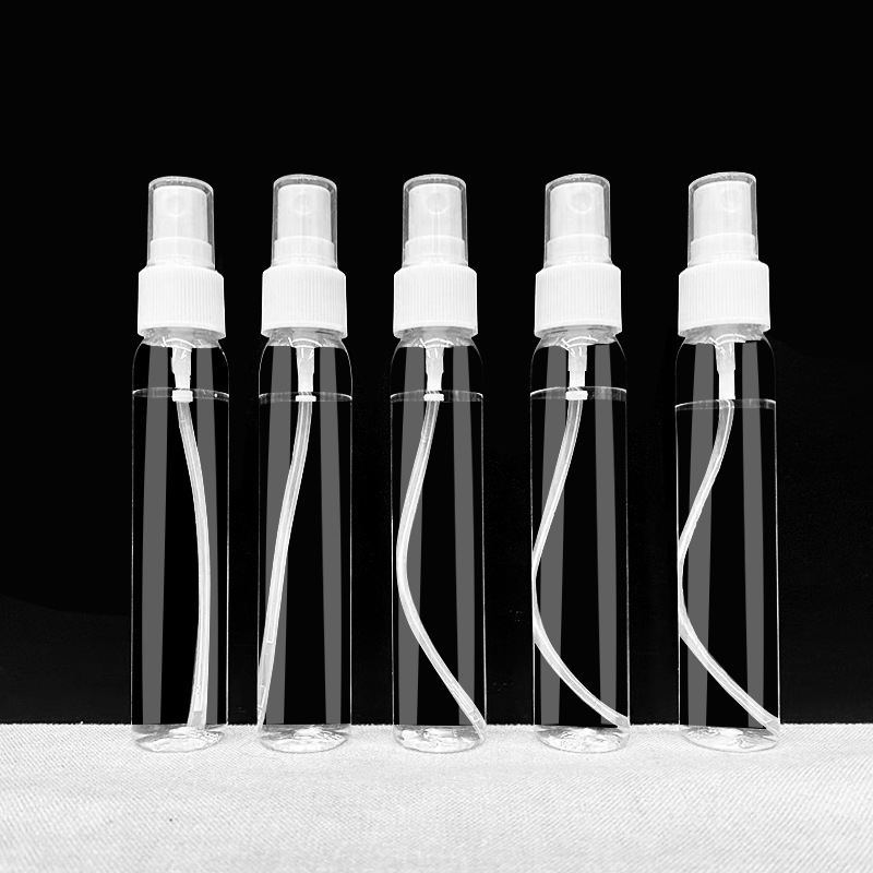 Pet Slender Spray Bottle 40ml Transparent Spray Bottle Makeup Sample Refill Spray Bottle