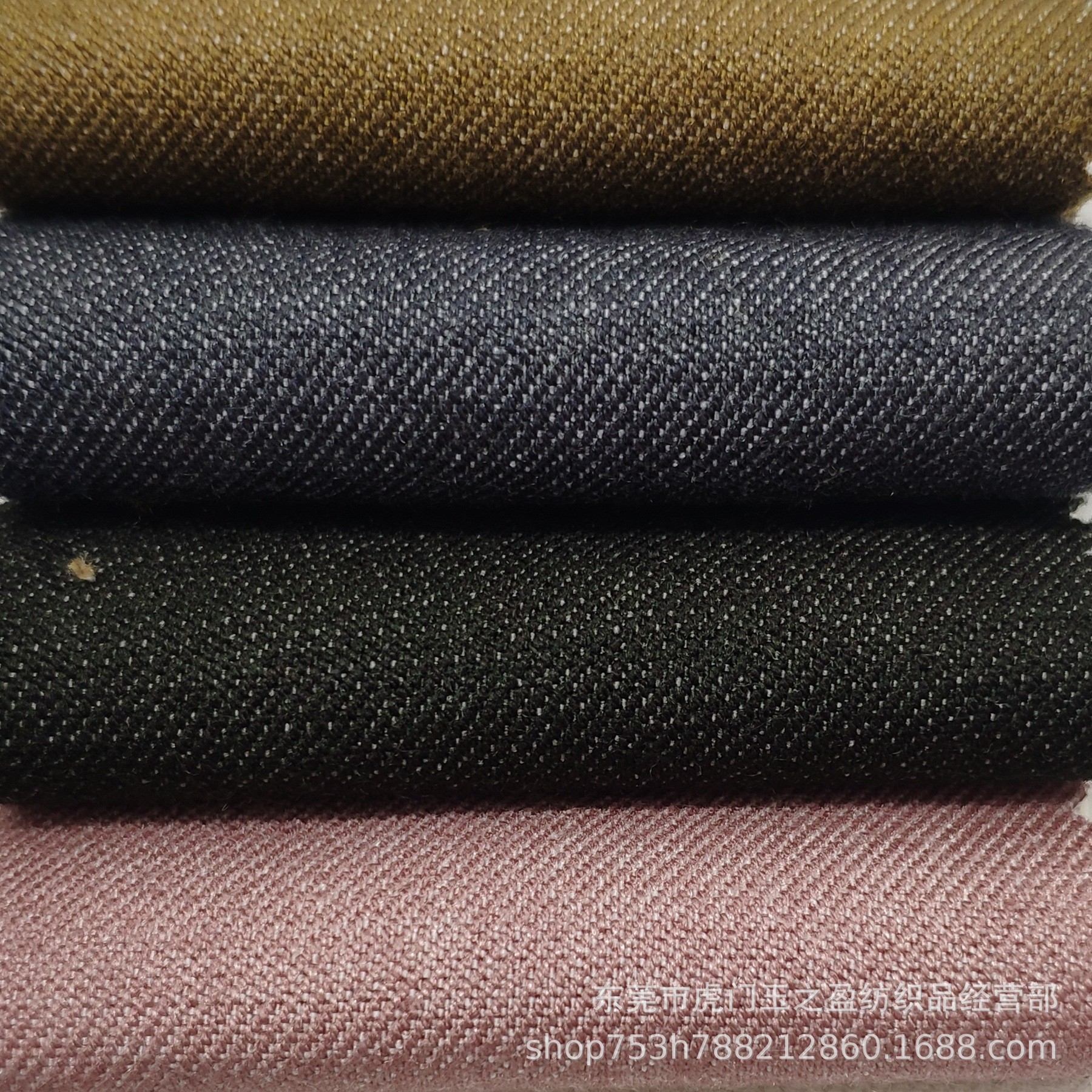Imitation Denim Fabric, Rayon Colorful Denim, Non-Fading Denim, Children's Shirt, Autum Pants 218822