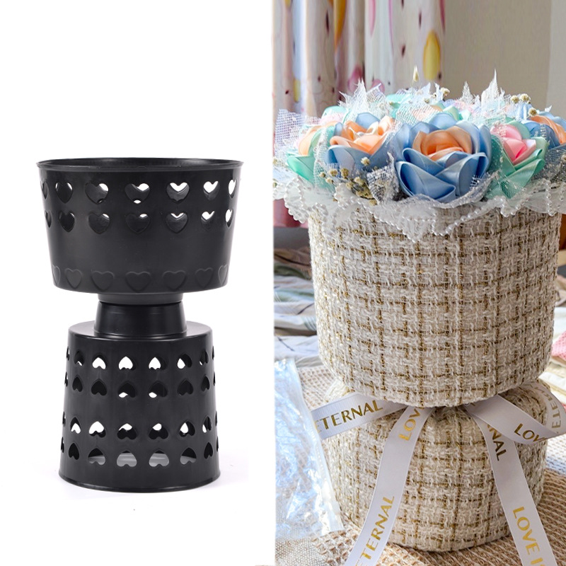 Picture of Factory spot small fragrant wind bag flower artifact wholesale packaging flower arrangement fixed fresh bouquet liner