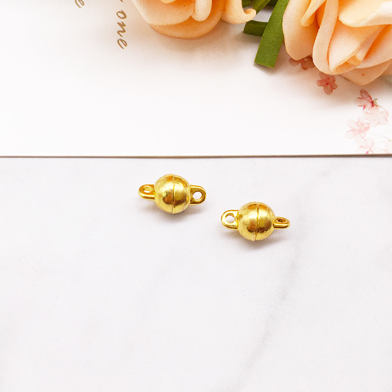 Picture of 1 magnet buckle strong fashion love spherical cylindrical diy jewelry accessories couple necklace bracelet pendant