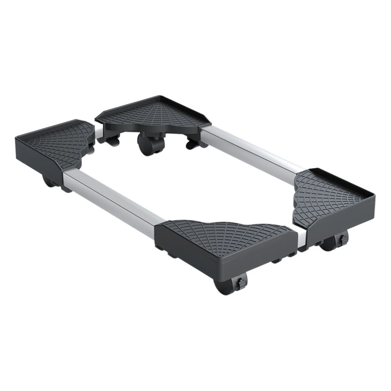 Retractable Desktop Computer Host Bracket Universal Office Movable Base Universal Wheel Elevated Host Bracket