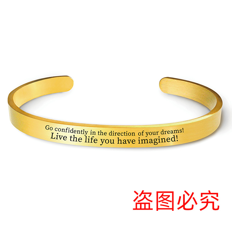 Picture of Bracelet European and American Cross-Border Stainless Steel Bracelet 2025 Graduation Season Doctor's Hat Holiday Gift Engraved Titanium Steel Bracelet