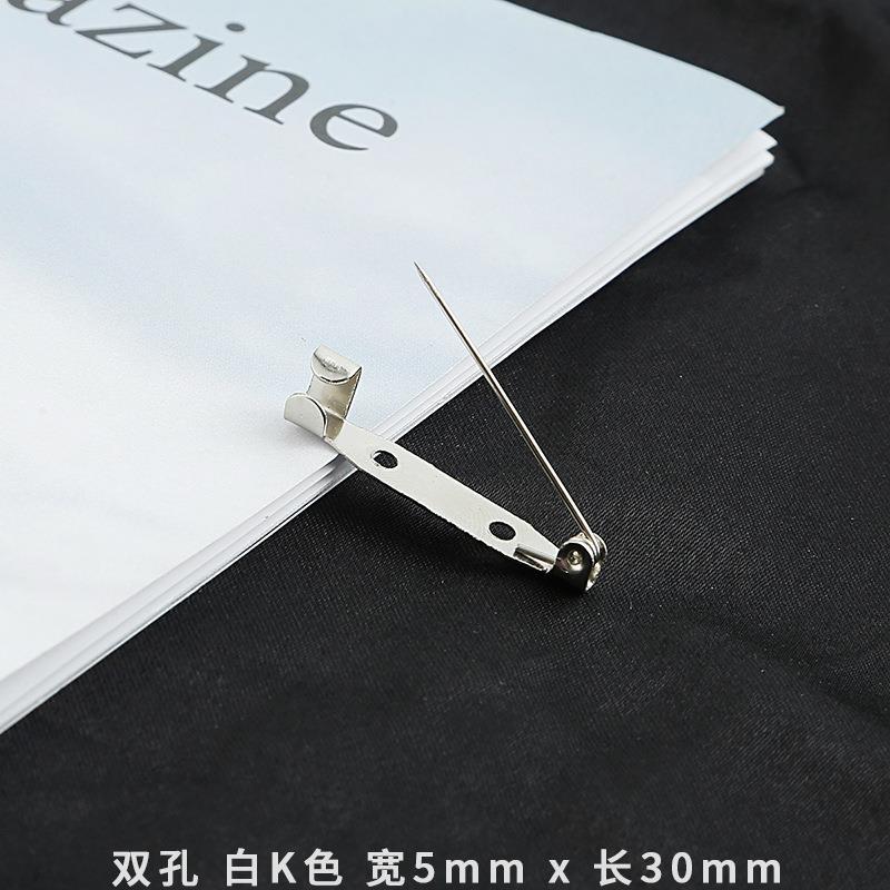 Picture of Cross-border Hot Sale High Quality Special Price Safety Badge Clothes Metal Simple Pin Brooch Handmade DIY Jewelry Accessories