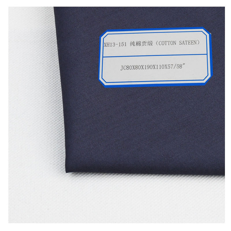 Cotton Satin S80*80 Shirt Women's Fabric Heyou Textile