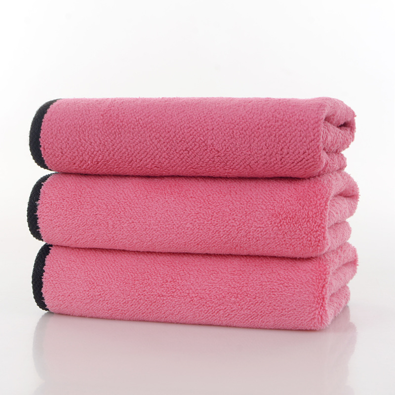 Picture of Car wash towel double-sided coral fleece thickened absorbent special car towel car cloth quick-drying towel can be ordered logo