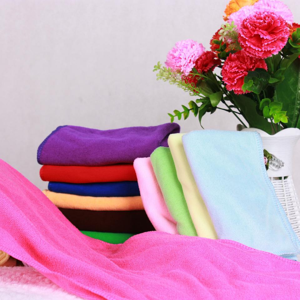 Picture of Manufacturer Wholesale Microfiber Towel Absorbent Car Towel 30*70 Labor Protection Advertising Gift Towel Car Wash Towel